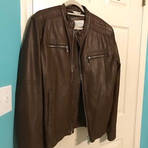 Zara Faux Leather Jacket